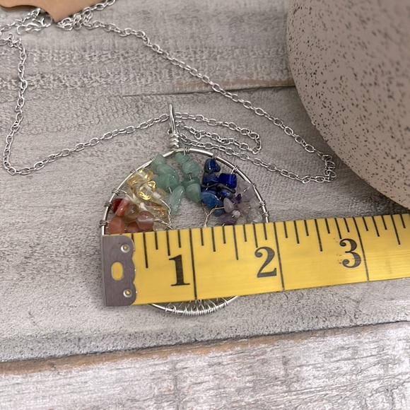 NEW! Tree Of Life Colorful Necklace❤️ - Picture 5 of 7